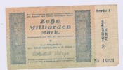 Deutschland 10 Millarden Mark Deutschland 10 Milliarden Mark 1923 Notgeld der Stadt Hattingen ( Ruhr ) -