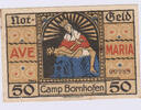 Deutschland 50 Pfennig Deutschland 50 Notgeld Camp Bornhofen am Rhein -