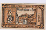 Deutschland 50 Pfennig Deutschland 50 Pfennig 1920 Notgeld Blankenburg am Harz -