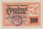 Deutschland 100 Mark Deutschland 100 Mark 1922 Notgeld der Stadt Aumenau -
