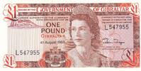 Gibraltar 1 Pound Banknote -