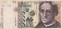 Spanien 5000 Pesetas -