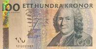 Schweden 100 Kronor (2003) Banknote Geldschein II- 13.02 £ Tax included +  5.21 £ shipping