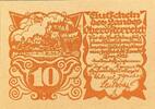 Österreich 10 Heller Banknote Geldschein, Oberösterreich -