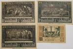 Deutschland Deutsches Reich 4* 50 Pfennig Notgeld Bad Blankenburg Thüringen(2 folgende Seriennummer), Birkenfeld 4 Stück -