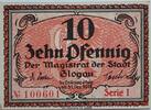 Deutschland Deutsches Reich 10 Pfennig Notgeld Glogau -