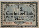 Deutschland Deutsches Reich 1/2 Mark Notgeld Glogau Schlesien -