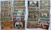 Deutschland Deutsches Reich 4*25, 30, 3*50, 60, 75 Pfennig, 1 bis 3 Mark Notgeld Gransee, Greiffenberg, Grünberg, Grundof -