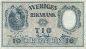 Schweden 10 Kronor Kronen 1958 Banknote, Gustav Wasa III 6.94 £ Tax included +  5.21 £ shipping