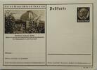 Deutschland, Drittes Reich, 2. Weltkrieg AK Ansichtskarte, Ganzsache, Propaganda Postkarte, Lernt Deutschland kennen! Stadthalle Hagen 6 Pfg -
