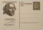 Deutschland, Drittes Reich, 2. Weltkrieg AK Propaganda, Postkarte, Ganzsache Winterhilfswerk, Friedrich der Grosse mit 6+4 Pfg -