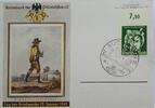 Deutschland, Drittes Reich, 2. Weltkrieg AK Ansichtskarte, Propaganda, Postkarte Reichsbund der Philatelisten e.V. Tag der Briefmarke, 6+24 Pfg -