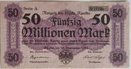 Deutschland, Deutsches Reich 50 Millionen Mark Großnotgeld, Apolda, Thüringen -
