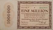 Deutschland, Deutsches Reich 1 Million Mark Großnotgeld, Dresden, Sachsen -