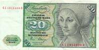 Deutschland BRD 20 Deutsche Mark Bundesbanknote GL/B -