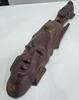Afrika Mali Alte Holzfigur, massiv Afrikanische Stammeskunst, mahagoni Holz Fulani Mann -
