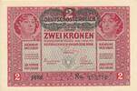 Österreich 2 Kronen Banknote -