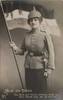 Deutschland Drittes Reich AK Ansichstkarte Postkarte, Weltkrieg WK Buchenbühl, Ein Hoch der Fahne schwarz,weis, rot... -
