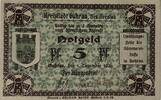 Deutschland, Deutsches Reich 5 Pfennig 1 x Notgeldschein, Stadt Guhrau -