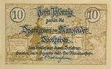 Deutschland, Deutsches Reich 10 Pfennig 1 x Notgeldschein, Stadt Eisleben -