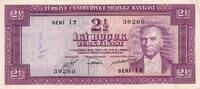 Türkei Türkiye 2 1/2 Lira Türk Lirasi Iki Bucuk Türk lirasi Türkiye Cumhuriyeti Kemal Atatürk 1930 -