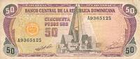 Dominikanische Republik 50 Pesos Oro Banknote -