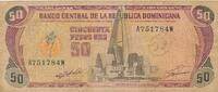 Dominikanische Republik 50 Pesos Oro Banknote -