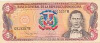 Dominikanische Republik 5 Pesos Oro Banknote -