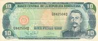 Dominikanische Republik 10 Pesos Oro Banknote -