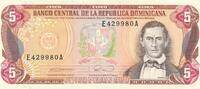 Dominikanische Republik 5 Pesos Oro Banknote -