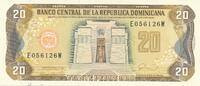 Dominikanische Republik 20 Pesos Oro Banknote -