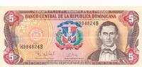 Dominikanische Republik 5 Pesos Oro Banknote -