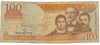 Dominikanische Republik 100 Pesos Oro Banknote -