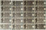 Deutschland Deutsches Reich 20 x 50 Pfennig 20 x Notgeldschein, Notgeldschein Notgeld Berlin, Bezirk 1-20 -
