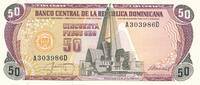 Dominikanische Republik 50 Pesos Oro Banknote -