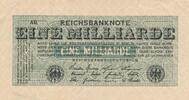 Deutsches Reich Deutschland 1 Milliarde Mark Banknote, FZ: AR -
