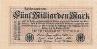 Deutsches Reich Deutschland 5 Milliarden Mark Banknote, ohne KN, ohne FZ -