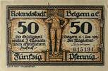 Deutschland, Deutsches Reich 50 Pfennig 1 x Notgeldschein, Belgern, Sachsen -