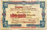 Deutschland, Deutsches Reich 100000 Mark Grossnotgeld, Stadt Zweibrücken, Magistrat, Rheinland-Pfalz -