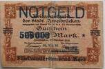 Deutschland, Deutsches Reich 500000 Mark Grossnotgeld, Stadt Zweibrücken, Magistrat, Rheinland-Pfalz -