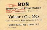 Frankreich 20 Centimes Notgeldschein -
