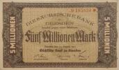 Deutschland, Deutsches Reich 5 Millionen Mark Grossnotgeld, Dresden, Sächsische Bank, Sachsen -