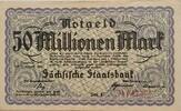 Deutschland, Deutsches Reich 50 Millionen Mark Grossnotgeld, Dresden, Sächsische Staatsbank, Serie I, Sachsen -
