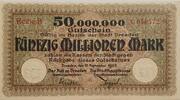 Deutschland, Deutsches Reich 50 Millionen Mark Grossnotgeld, Dresden, Serie B, Sachsen -