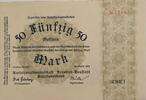 Deutschland, Deutsches Reich 50 Mark Grossnotgeld, Dresden-Neustadt, Serie I, Amtshauptmannschaft, Sachsen -