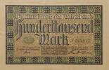 Deutschland, Deutsches Reich 500000 Mark Grossnotgeld, Württembergische Notenbank, Stuttgart, Baden-Württemberg, Serie F -