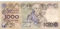 Portugal 1000 Escudos Banknote -