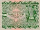 Österreich 100 Kronen Banknote -