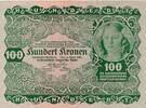 Österreich 100 Kronen Banknote -