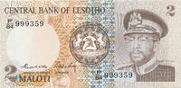 Lesotho 2 Maloti Banknote -